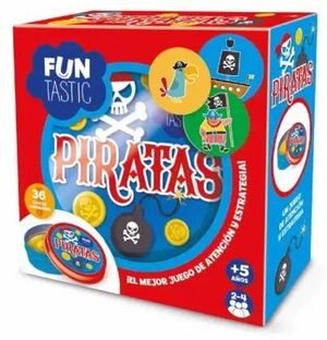 CARTAS REDONDAS FUNTASTIC PIRATAS