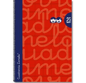 BLOC FOLIO C/3MM TAPA FORRADA ROJO R:7FTE003R_