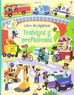 TRABAJOS Y PROFESIONES LIBRO PEGATINAS