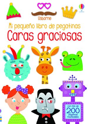 CARAS GRACIOSAS MI PEQUEÐO LIBRO PEGATIN