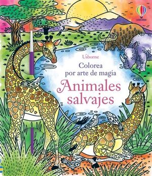 ANIMALES SALVAJES - COLOREA POR ARTE DE MAGIA