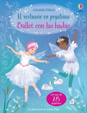 BALLET CON LAS HADAS VESTUARIO PEGATINAS