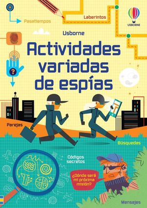 LIBRO ACTIVIDADES DE ESPIAS