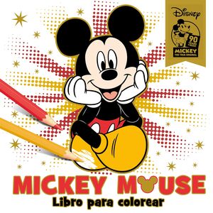 MICKEY MOUSE. LIBRO PARA COLOREAR. ESPEC