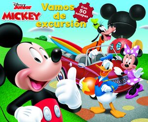 MICKEY - VAMOS DE EXCURSION - LIBRO CON SOLAPAS