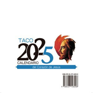 TACO CALENDARIO SAGRADO CORAZON 2025 - MESA SIN SO