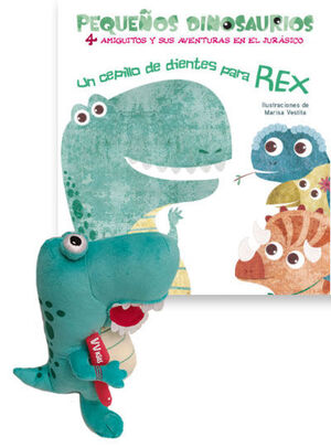 MUÑECO REX+CEPILLO DE DIENTES PARA REX