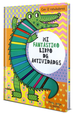 MI FANTASTICO LIBRO DE ACTIVIDADES - COCODRILO