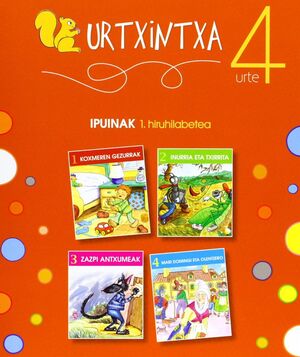 URTXINTXA 4-1 - IPUINAK (PACK 4)