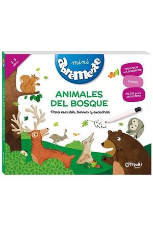 ANIMALES DEL BOSQUE.(MINI ABREMENTE)