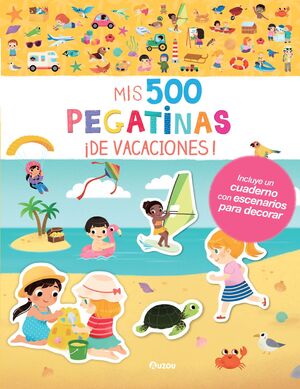 500 PEGATINAS.  VACACIONES. AUZO