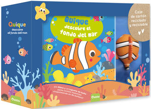 LIBRO BAÑO CAJA QUIQUE DESCUBRE