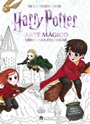 HARRY POTTER. ARTE MAGICO - LIBRO PARA COLOREAR