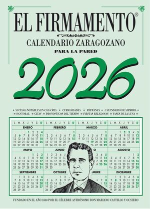 CALENDARIO PARED ZARAGOZANO